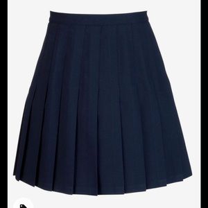 Jones New York, Navy Schoolgirl Pleated Skirt! It’s the new “It” Skirt….
